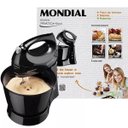 Ver imagem 4 de Batedeira Mondial Prática Black B-44 com 3 Velocidades Preta 127 V