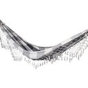 Ver imagem 2 de Rede de Dormir Casal Balanço de Algodão Reforçada 3,80m x 1,50m Varias Cores:Marrom com cru xadrez