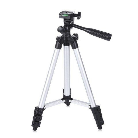 Tripé Alumínio P/ Câmera Fotográfica e Celular Universal 1m
