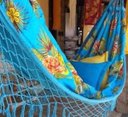 Ver imagem 3 de Rede de Descanso Azul Artesanal