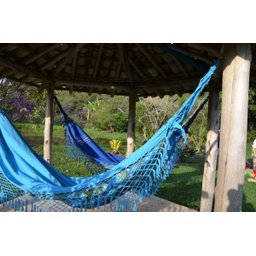 Rede de Descanso Azul Artesanal - 2