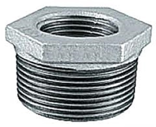 Bucha Redução Aço 1 x 3/4 Galvanizado - 1
