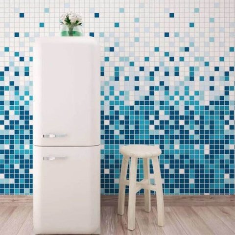 Papel de Parede Pastilhas Degradê 2 59x300cm