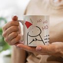 Ver imagem 2 de Caneca Flork de Natal Nao Tem Uva Passas na Comida