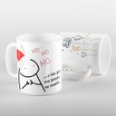 Ver imagem 1 de Caneca Flork de Natal Nao Tem Uva Passas na Comida