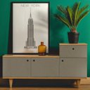 Ver imagem 2 de Adesivo para Envelopamento Cinza Fóssil Jateado 5m