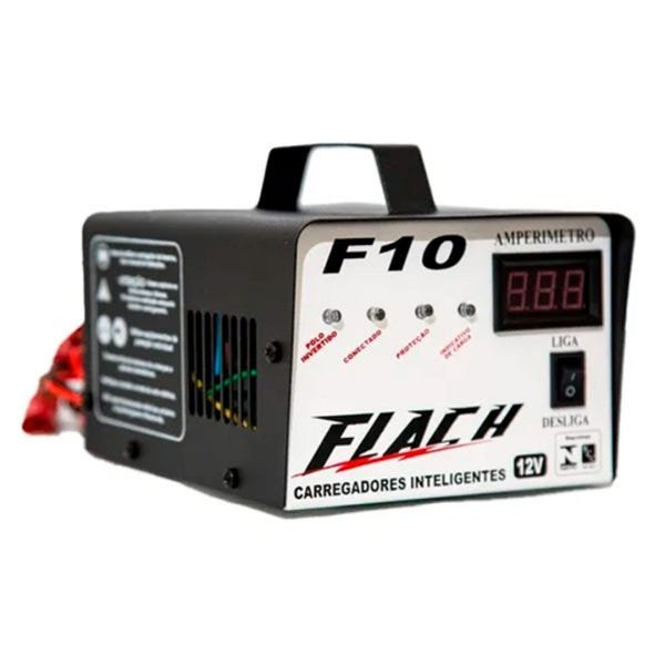 Carregador de Bateria com Aux. De Partida e Display - F10 - 2