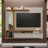 Painel para TV até 60 Polegadas Treviso 100% MDF com 1 Porta Permóbili Off White/Nature - 2