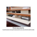 Ver imagem 7 de Painel para TV até 60 Polegadas Treviso 100% MDF com 1 Porta Permóbili Off White/Nature