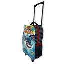 Ver imagem 2 de Kit Completo Mochila Infantil Escolar Rodinha Tubarão