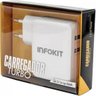 Carregador 36W USB Turbo Qc 3.0 Branco Exbom - 2