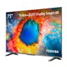 Smart Tv Qled 75" 4k Toshiba 75c450ns Google Tv - Tb037mout [reembalado] Tb037mout - 3