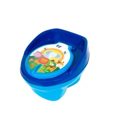 Troninho de Bebe bichinhos Penico Peniquinho MUSICAL AZUL - 1