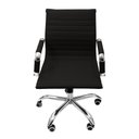 Ver imagem 2 de Cadeira para Escritório Diretor Boston Giratória Esteirinha Preto Preto