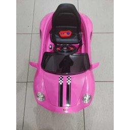 Carro Elétrico Esporte Luxo Rosa Bangtoys - 4