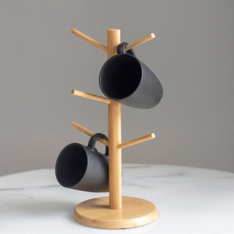 Suporte para Canecas em Bambu Jolitex