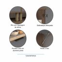 Ver imagem 3 de Paneleiro Torre Quente 70cm 3 Portas com Espaço para Forno e Micro-ondas Aspen Luciane Móveis