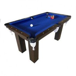 Mesa de Sinuca Bilhar Snooker - Base Ultra Rm4 - Azul Royal - Bilhares Engers - 1