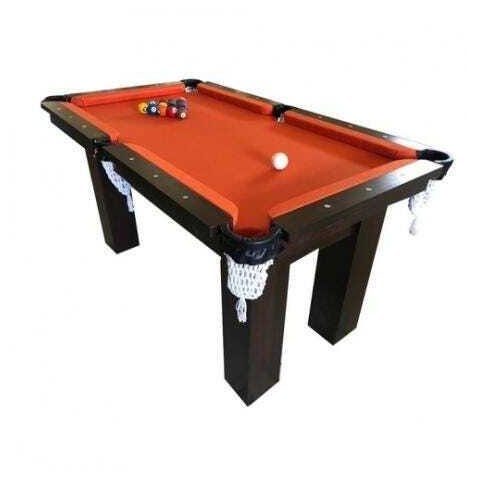 Mesa de Sinuca Bilhar Snooker - Base Ultra Rm4 - Laranja - Bilhares Engers