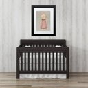 Ver imagem 1 de Quadro Infantil Retrô Ursa de Vestido - 60x48cm:moldura Preta