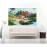Quadro Pintura Paisagem Óleo Sobre Tela 3011: 120cm (A) x 190cm (L) - 3