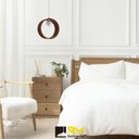 Ver imagem 3 de Pendente Madeira Redondo Slim 25 Cm:mel