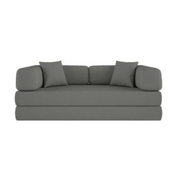 Sofá Cama Colchão Casal Compactair Confortável Sala Balaqui - 11