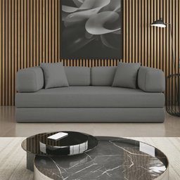 Sofá Cama Colchão Casal Compactair Confortável Sala Balaqui - 6