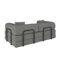 Ver imagem 3 de Sofá Cama Colchão Casal Compactair Confortável Sala Balaqui