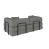 Sofá Cama Colchão Casal Compactair Confortável Sala Balaqui - 3