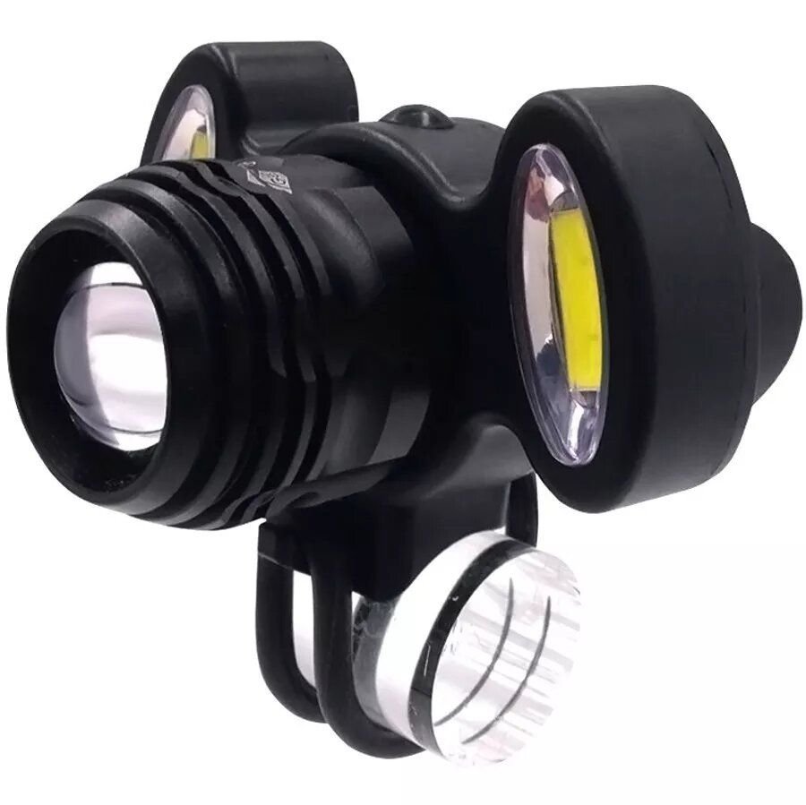 Farol Potente Gb-720 Para Bike Trilha bicicleta de 3 Leds | MadeiraMadeira