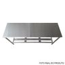 Mesa Aço Inox Profissional 160x60x90cm Loja Da Cozinha - 4