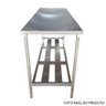 Mesa Aço Inox Profissional 160x60x90cm Loja Da Cozinha - 3