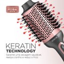 Ver imagem 2 de Escova Secadora Mondial Grey Rose 1200w - Cerdas Mistas