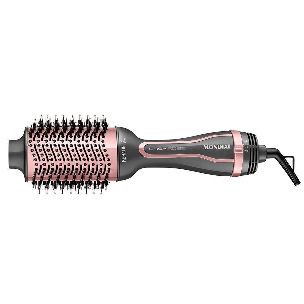 Escova Secadora Mondial Grey Rose 1200w - Cerdas Mistas