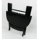 Ver imagem 7 de Mesa de Canto Dobrável Plástico Resistente Jsn Desenho do Tecido Das Cadeiras:liso;cor:preta