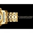 Ver imagem 4 de Relógio Esportivo Masculino Va Va Voom Va-2452 À Prova D'água Ouro
