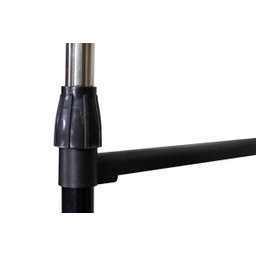 Arara Dupla de Roupa em Aco Inox - 9