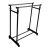 Arara Dupla de Roupa em Aco Inox - 2