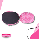 Ver imagem 6 de Cama Oval Caminha De Pet Pequeno Porte Impermeavel Facil Lavar Rosa Estampas
