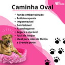 Ver imagem 2 de Cama Oval Caminha De Pet Pequeno Porte Impermeavel Facil Lavar Rosa Estampas