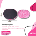 Ver imagem 3 de Cama Oval Caminha De Pet Pequeno Porte Impermeavel Facil Lavar Rosa Estampas