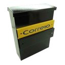 Ver imagem 1 de Caixa de Correio Ferro Colmeia Sobrepor Grade - Grande- Preta