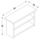 Ver imagem 2 de Sapateira Banco Multiuso Napoli Hall/Entrada