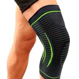Joelheira Protetor De Joelho Preto Verde Tamanho Único - 1 Joelheira Protetor De Joelho Preto Verde Tamanho Único - 1