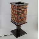 Ver imagem 6 de Abajur Luminária de Mesa Rustico Multi Color Decoração