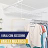 Kit Varal de 10 Varetas Individuais 1,00M + Vareta Multiuso + Prendedores - 3