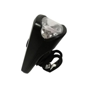 Lanterna Cabeça Segurança Ciclista Bike Pedal Noturno Preta