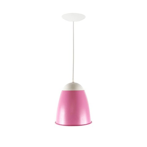 Pendente Cor Utron Taça Cor Rosa-bebê 110v/220v (bivolt)