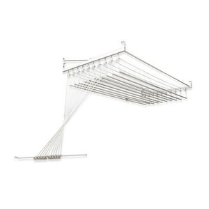 Varal de 10 Varetas Individuais - 1,20 Metro